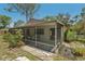Enjoy the outdoors on this screened-in patio at 2896 Grand Cayman St, Sarasota, FL 34231