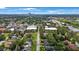 Aerial view of city, neighborhood, with mature trees and lawns at 3544 6Th S Ave, St Petersburg, FL 33711