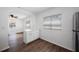 Kitchen extension features a breakfast bar with a window view at 3544 6Th S Ave, St Petersburg, FL 33711