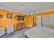 Bright bedroom with closet, drawers, and colorful walls and decor at 5840 39Th N St, St Petersburg, FL 33714