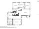 Detailed floor plan showcasing the layout of the home, including bedrooms, bathrooms, and living spaces at 607 E River Dr, Temple Terrace, FL 33617