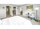 Spacious bedroom with ensuite bathroom and large closet, offering convenience and ample storage at 610 Cordova Ne Blvd, St Petersburg, FL 33704