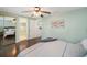 Bedroom with ensuite bathroom and closet with mirrored doors at 6704 70Th N Ave, Pinellas Park, FL 33781