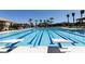 Full view of the community swimming pool, perfect for swimming laps at 7162 Graybrook Dr, Wesley Chapel, FL 33545
