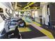 Well-equipped fitness center with cardio machines, weights, and mirrored walls for exercise at 7162 Graybrook Dr, Wesley Chapel, FL 33545