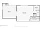 Second floor plan featuring bonus room and bathroom at 7162 Graybrook Dr, Wesley Chapel, FL 33545
