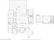 First floor plan featuring the living spaces of the home and bedroom suite at 7162 Graybrook Dr, Wesley Chapel, FL 33545