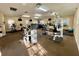 Community gym featuring weight machines, treadmills, and exercise equipment at 824 Lantern Way, Clearwater, FL 33765