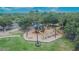 A vibrant community playground, perfect for families and outdoor fun, with swings and a climbing structure at 8704 Winsome Way, Land O Lakes, FL 34637