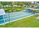 Organized shuffleboard courts with seating in a well-maintained park-like setting at 9790 66Th N St # 37, Pinellas Park, FL 33782