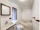 Bathroom with neutral fixtures at 9910 Jerome Dr, New Port Richey, FL 34654