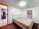 View of the bedroom including the bed and window at 9910 Jerome Dr, New Port Richey, FL 34654