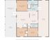 A detailed floor plan of the home shows the room dimensions and layout at 9910 Jerome Dr, New Port Richey, FL 34654