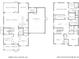 Detailed floor plan showcasing the layout of the first and second floors, including bedrooms, kitchen, and living spaces at 0 4Oth N Ave, St Petersburg, FL 33703