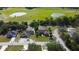 Aerial image highlights homes backing onto green spaces, enhanced by private pools for relaxed living at 10365 Lynnhaven Rd, Spring Hill, FL 34608