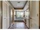 Large primary bathroom with a garden tub, vanity, and closet at 10365 Lynnhaven Rd, Spring Hill, FL 34608