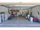 Spacious garage with ample storage space and organization options, perfect for parking and projects at 1119 Highland S St, St Petersburg, FL 33701