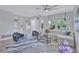Bright living room with stylish decor and natural light with recessed display niches at 1119 Highland S St, St Petersburg, FL 33701