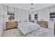 Bright main bedroom with neutral tones and ample natural light at 1119 Highland S St, St Petersburg, FL 33701