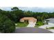 Beautiful single-story home on a cul-de-sac with a tile roof and three-car garage at 1827 Foxboro Ct, Oldsmar, FL 34677