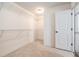 This walk-in closet provides ample shelving and storage space, helping keep your wardrobe organized and accessible at 19209 Long Lake Ranch Blvd, Lutz, FL 33558