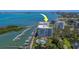 Enjoy bay views and boat access from this building featuring a community pool at 2 Seaside Ln # 801, Belleair, FL 33756
