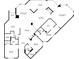 Detailed floor plan showcasing the layout and dimensions of the residence at 2 Seaside Ln # 801, Belleair, FL 33756