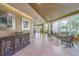 Spacious lobby with seating, paintings, and natural light from large windows at 2 Seaside Ln # 801, Belleair, FL 33756