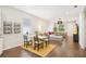 Bright and airy living space with modern furnishings and a cozy dining area at 3114 E 21St Ave, Tampa, FL 33605