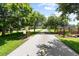 Picturesque street with sidewalks and trees perfect for a leisurely stroll at 34147 Ringwalt Dr, Dade City, FL 33523