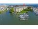 Waterfront condominium with private boat slips offers easy access to boating and water activities at 423 150Th Ave # 1501, Madeira Beach, FL 33708