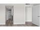 Hallway with storage closets and access to the bathroom at 450 Treasure Isle Causeway # 411, Treasure Island, FL 33706