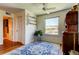 Bright dining area with a blue patterned rug and view of the marina at 5722 Biscayne Ct # 107, New Port Richey, FL 34652