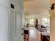 Inviting entryway leading to a living area with balcony and waterfront views at 5722 Biscayne Ct # 107, New Port Richey, FL 34652