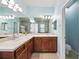 Bathroom featuring double sinks and vanity area at 5962 Lexington Dr, Parrish, FL 34219