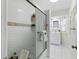Sparkling clean bathroom with updated shower and vanity at 6119 31St N Ave, St Petersburg, FL 33710