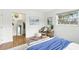 Cozy bedroom with stylish decor, warm wood floors, and a tranquil atmosphere at 6119 31St N Ave, St Petersburg, FL 33710
