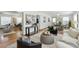 Spacious open-concept living area with ample seating, natural light, and versatile design at 6119 31St N Ave, St Petersburg, FL 33710