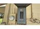Close-up of an electrical box and meter at 7206 Reindeer Rd, Tampa, FL 33619