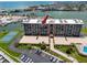 Enjoy resort-style living in this waterfront condo building with tennis courts and boat docks at 1 Key Capri # 606W, Treasure Island, FL 33706