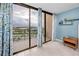 Balcony view showcases the surrounding cityscape and waterways at 1 Key Capri # 606W, Treasure Island, FL 33706