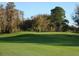 Golf course scene featuring rolling green hills and the flag on the golf course at 11144 Paradise Point Way, New Port Richey, FL 34654