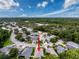 Residential neighborhood with tree lined streets showcasing the property's location in a suburban setting, with easy access at 12200 Hunters Lake Dr, New Port Richey, FL 34654