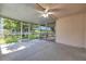 Screened patio that provides ample space for outdoor seating and entertaining at 1302 Twilridge Pl, Brandon, FL 33511