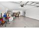 Spacious garage with ample storage space and functionality at 19028 Narimore Dr, Land O Lakes, FL 34638