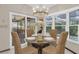 Bright breakfast nook with outdoor access and natural light at 2174 Kent Ave, Clearwater, FL 33764