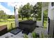 Private outdoor hot tub area, perfect for relaxation with views of a peaceful backyard at 21921 Us Highway 98, Dade City, FL 33523