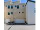 Rear garages and driveway, illustrating ease of access and parking at 2568 13Th N Ave # 2568, St Petersburg, FL 33713