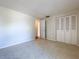 A bright carpeted bedroom with closet, offering a simple and comfortable space at 4030 Braesgate Ln, Tampa, FL 33624