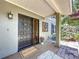 Close up of front entrance and door at 4030 Braesgate Ln, Tampa, FL 33624